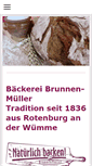 Mobile Screenshot of brunnen-mueller.de